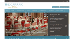 Desktop Screenshot of carraighotel.com